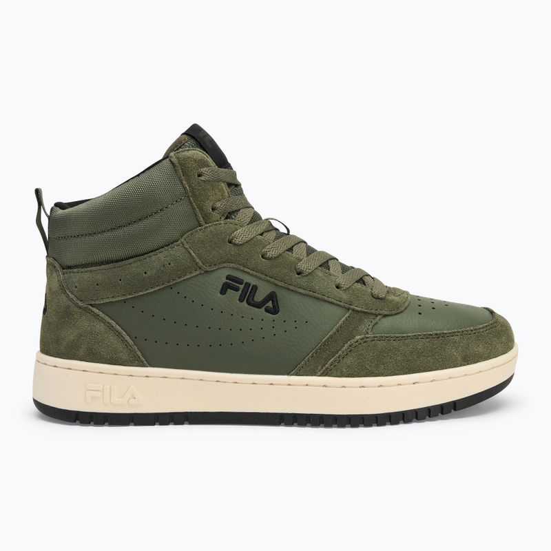 FILA men's shoes Rega S Mid olive night 2