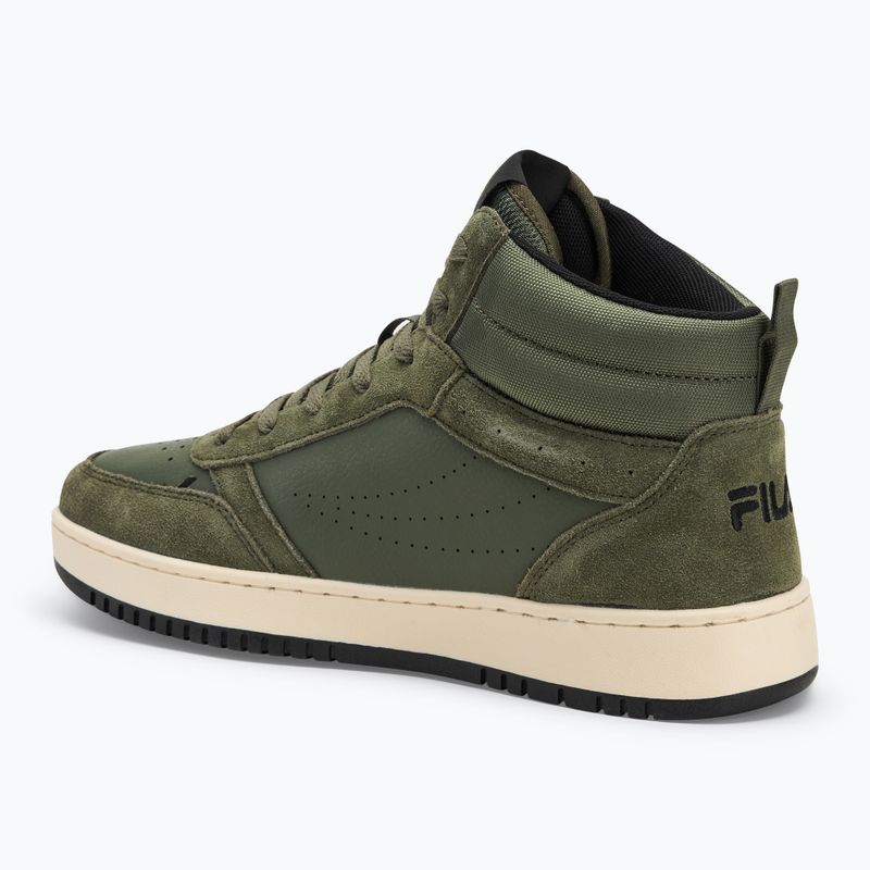 FILA men's shoes Rega S Mid olive night 3