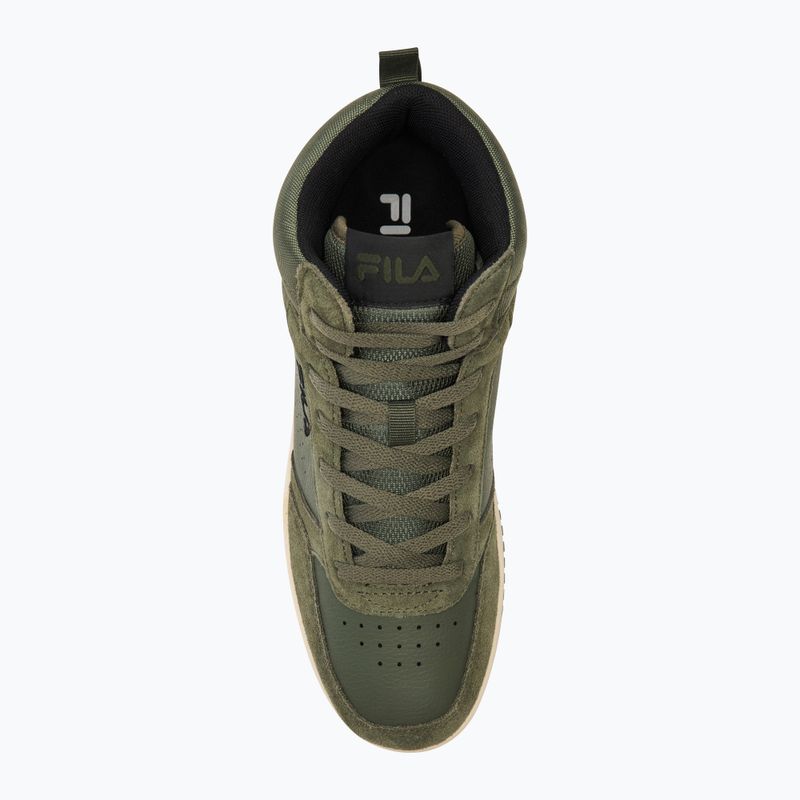 FILA men's shoes Rega S Mid olive night 5