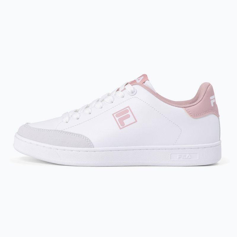 FILA Courtbay women's shoes white/pale mauve