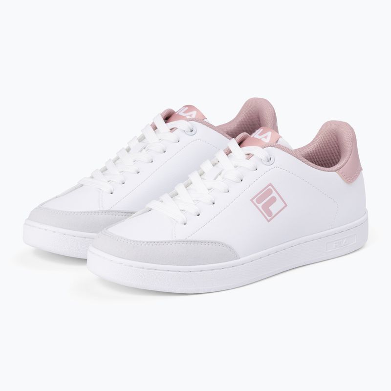 FILA Courtbay women's shoes white/pale mauve 2