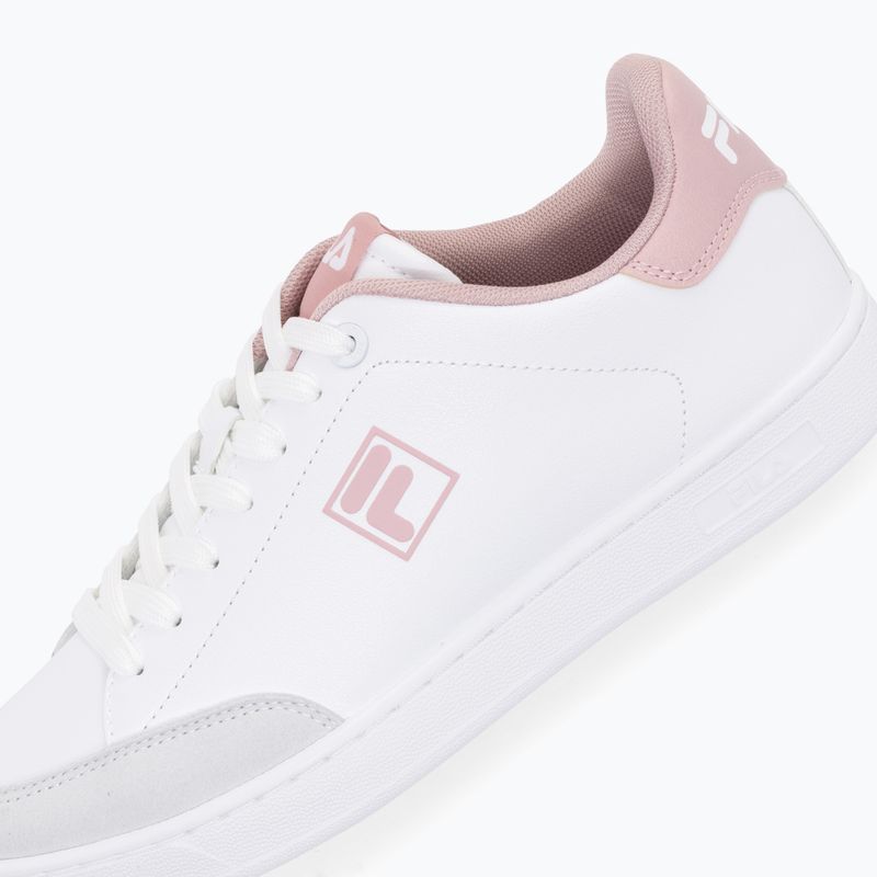 FILA Courtbay women's shoes white/pale mauve 5