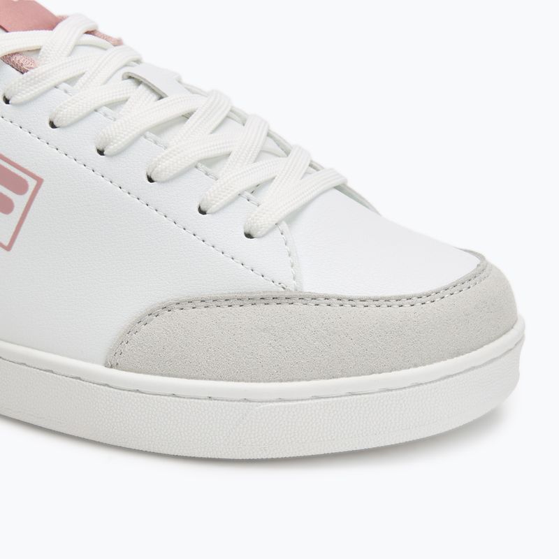 FILA Courtbay women's shoes white/pale mauve 7