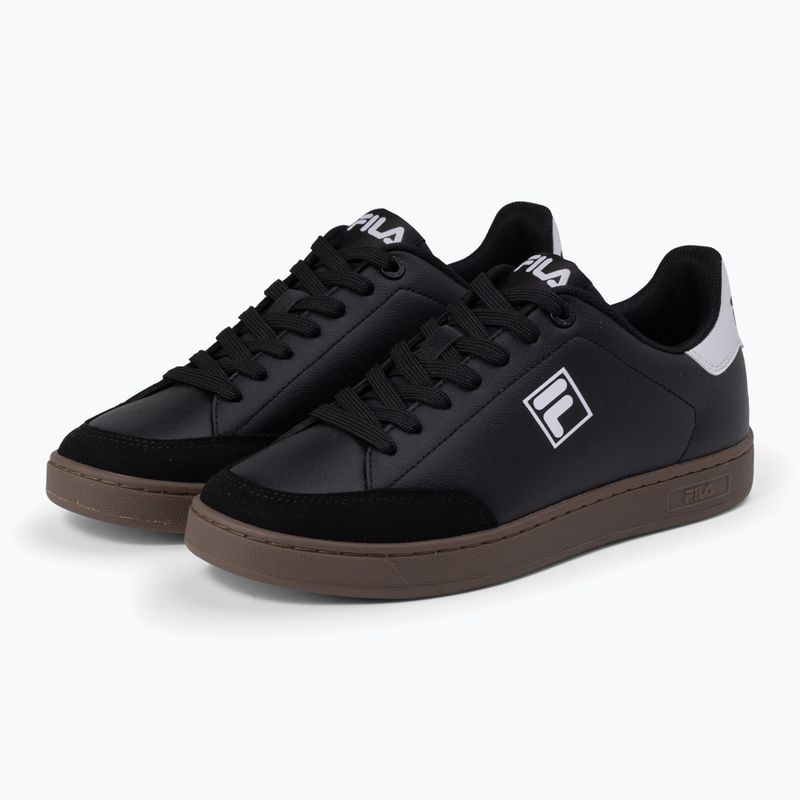 FILA Courtbay women's shoes black/white 9
