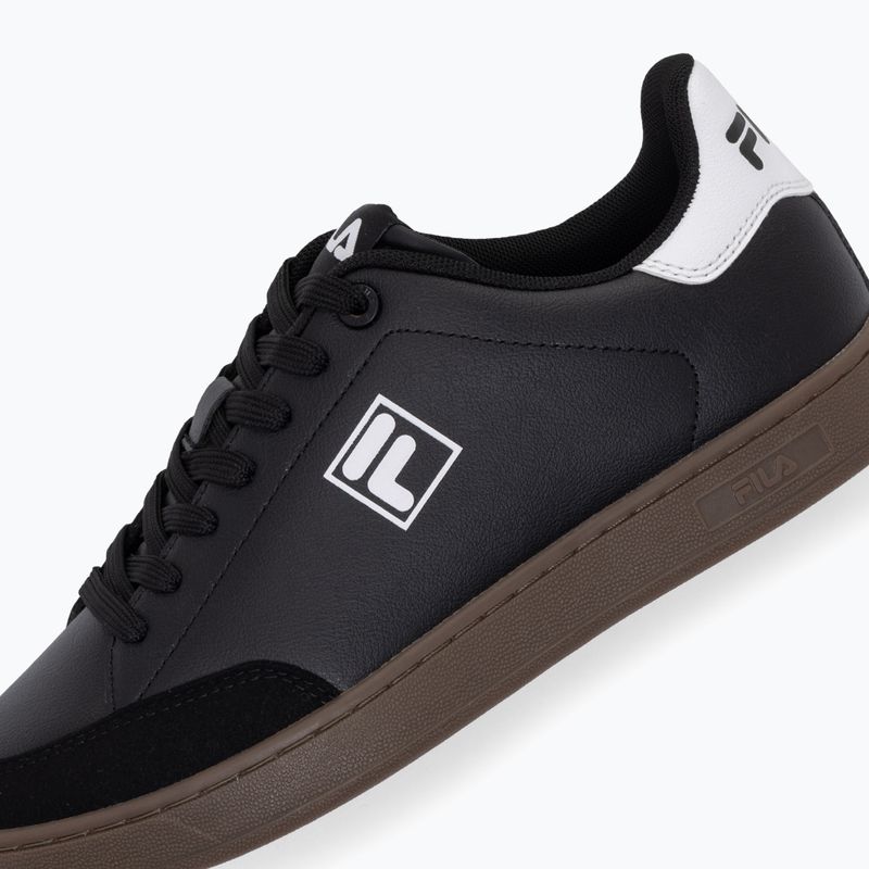 FILA Courtbay women's shoes black/white 12