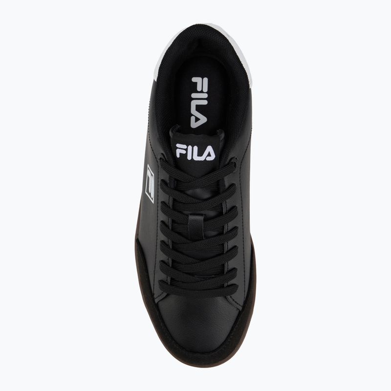 FILA Courtbay women's shoes black/white 5