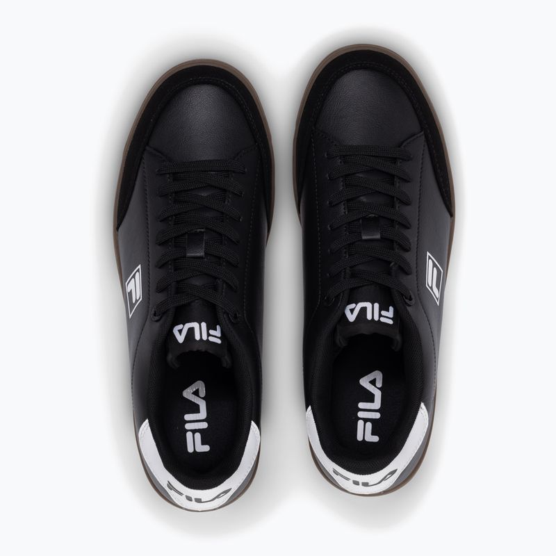 FILA Courtbay men's shoes black/white 3