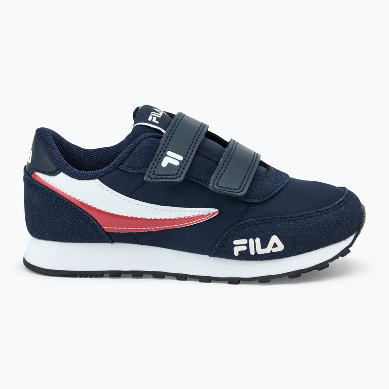 FILA Orbit Revolution Velcro children's shoes fila navy 2