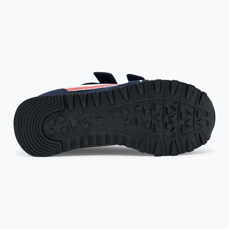 FILA Orbit Revolution Velcro children's shoes fila navy 4