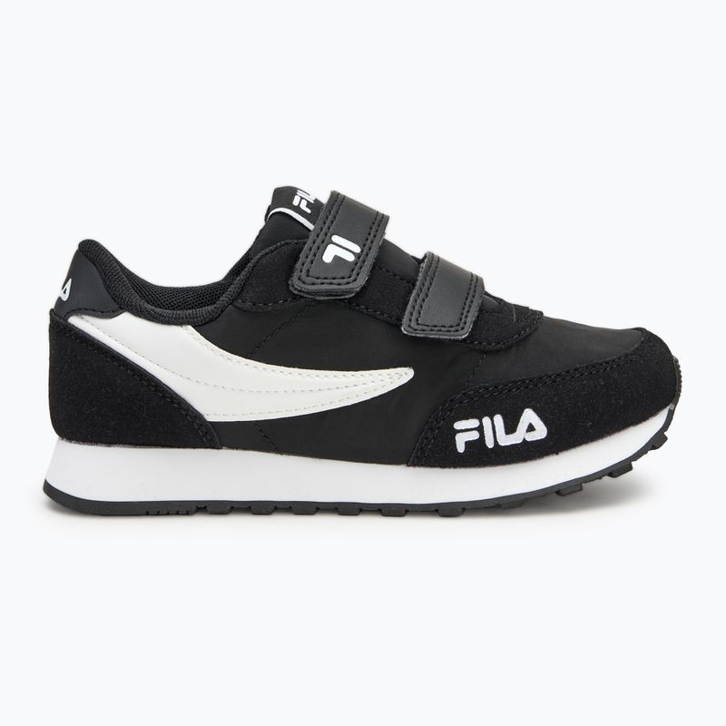 FILA Orbit Revolution Velcro children's shoes black 2
