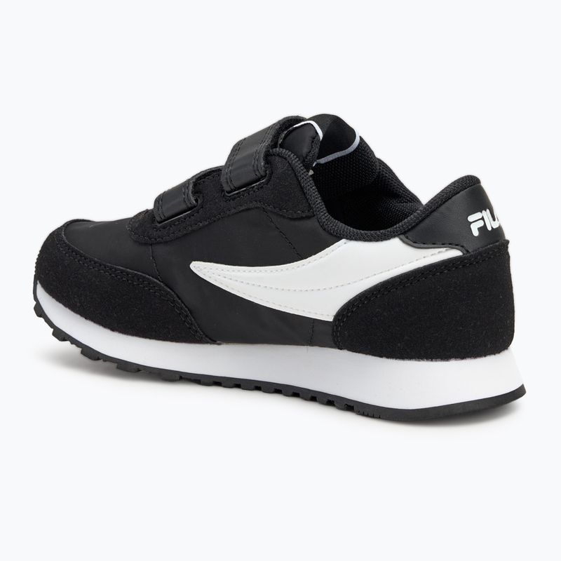 FILA Orbit Revolution Velcro children's shoes black 3
