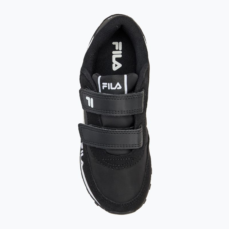 FILA Orbit Revolution Velcro children's shoes black 5