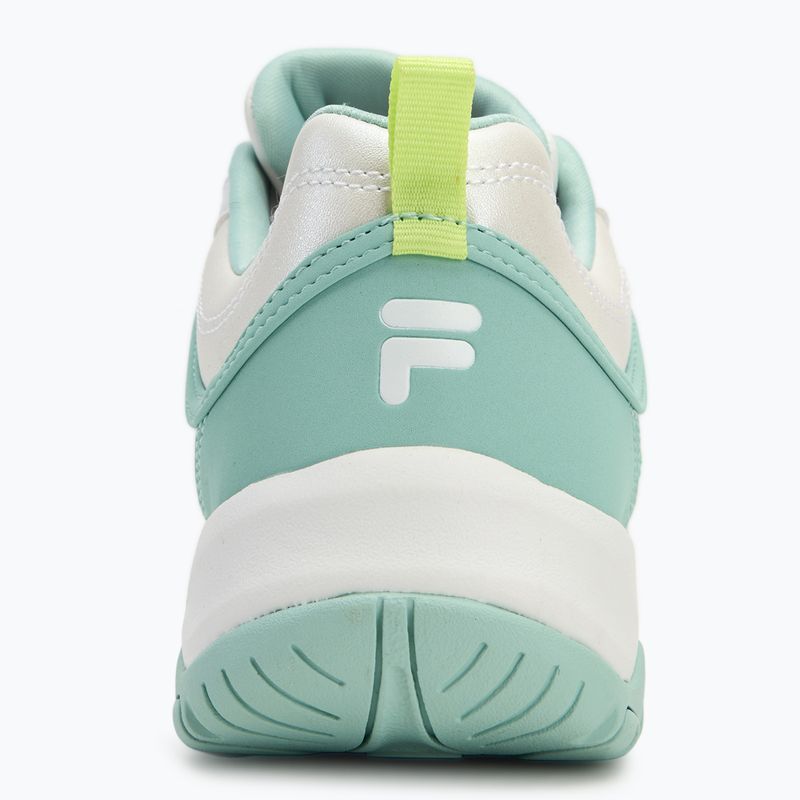 FILA Strada Logo white/harbor gray women's shoes 6