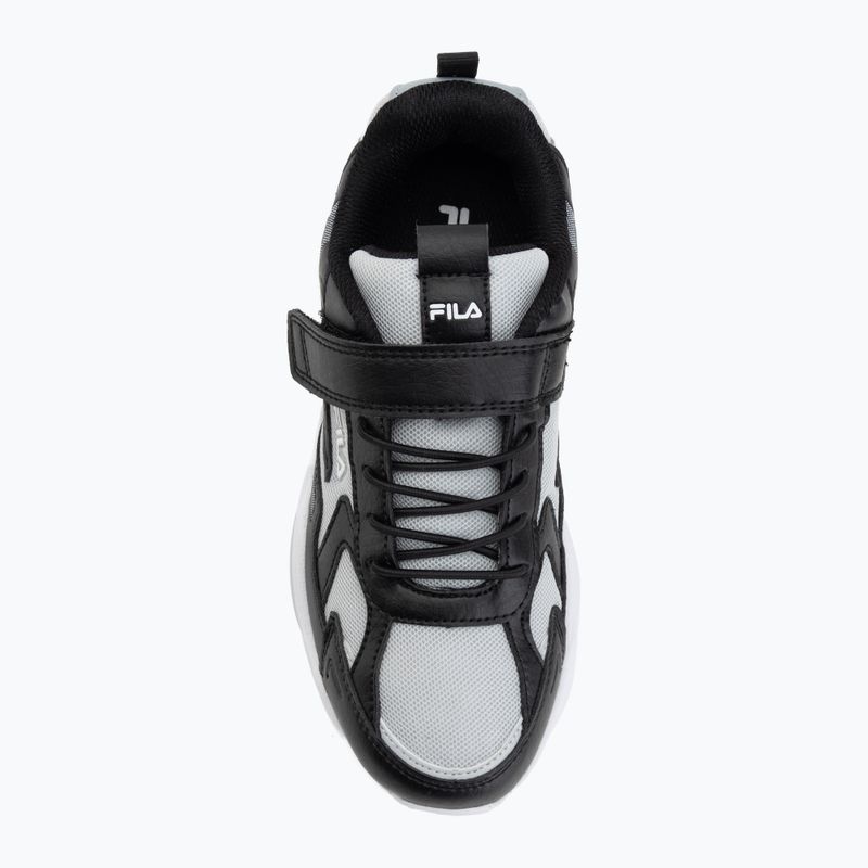 Children's shoes FILA Madrun Velcro black/posy green 5