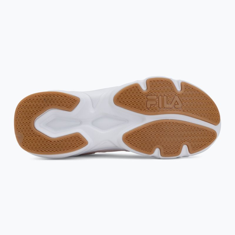 FILA Collene Logo shoes in pale mauve/white 4