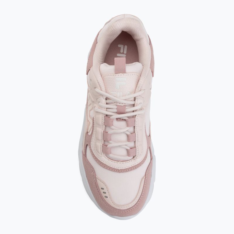 FILA Collene Logo shoes in pale mauve/white 5