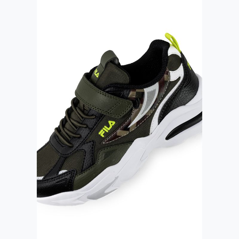 Children's shoes FILA Madrun Velcro olive night 6