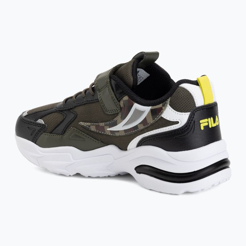 Children's shoes FILA Madrun Velcro olive night 3