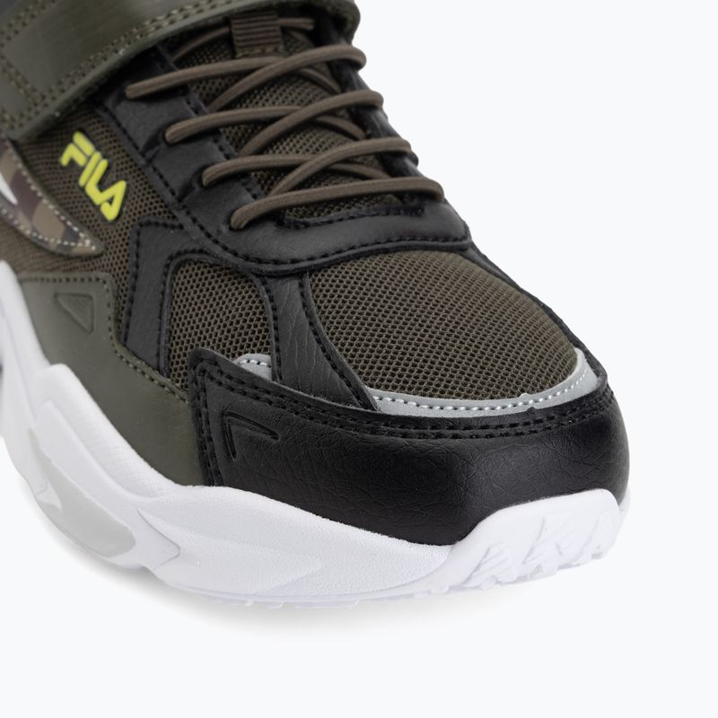 Children's shoes FILA Madrun Velcro olive night 7