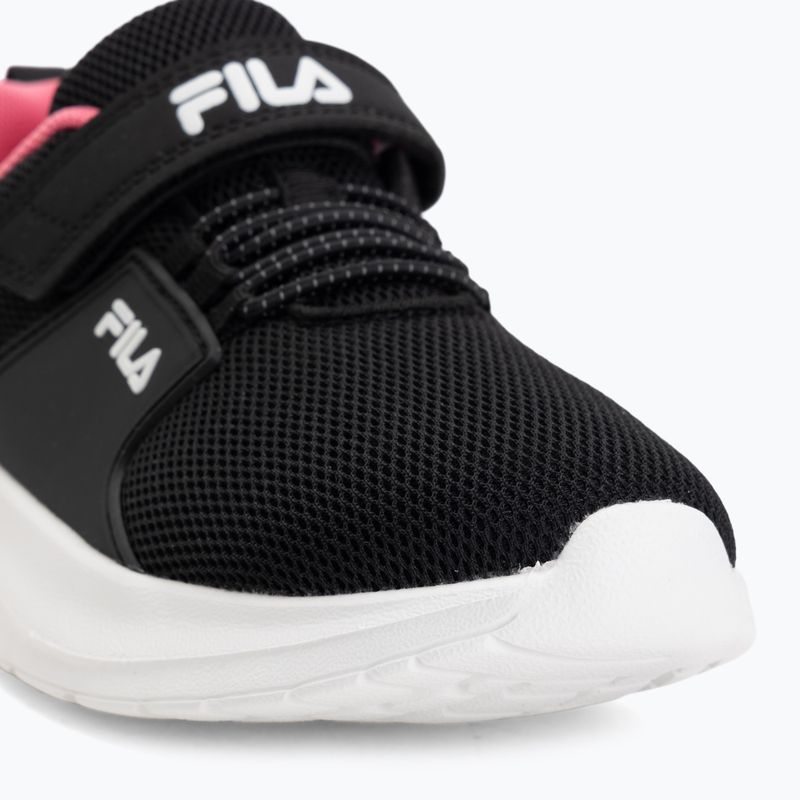 Children's shoes FILA Madrun Velcro black/sangria sunset 7