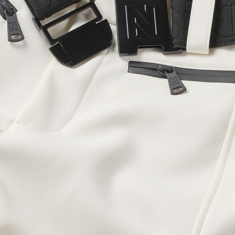 Women's ski trousers Nikkie Gracy star white 6