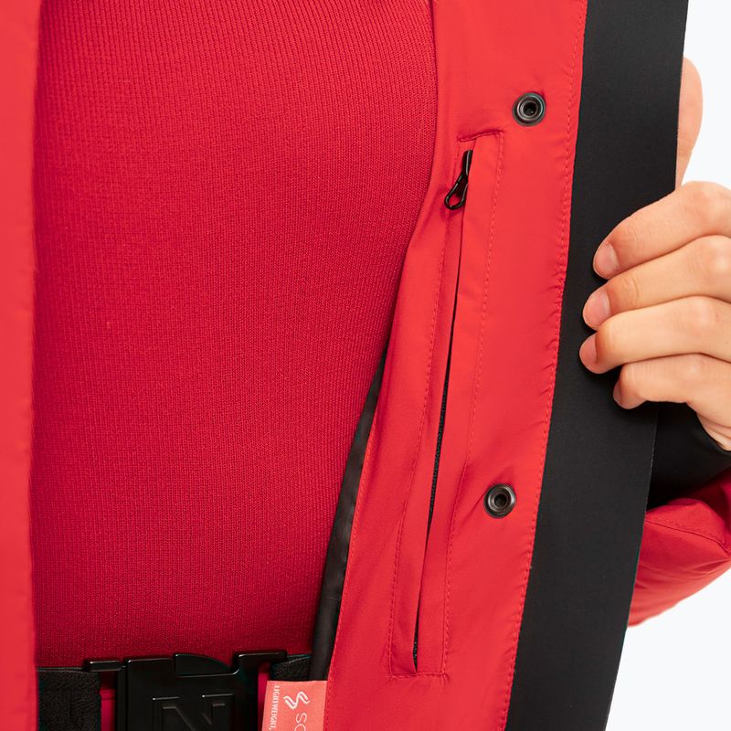 Women's ski jacket Nikkie Nash racing red 5