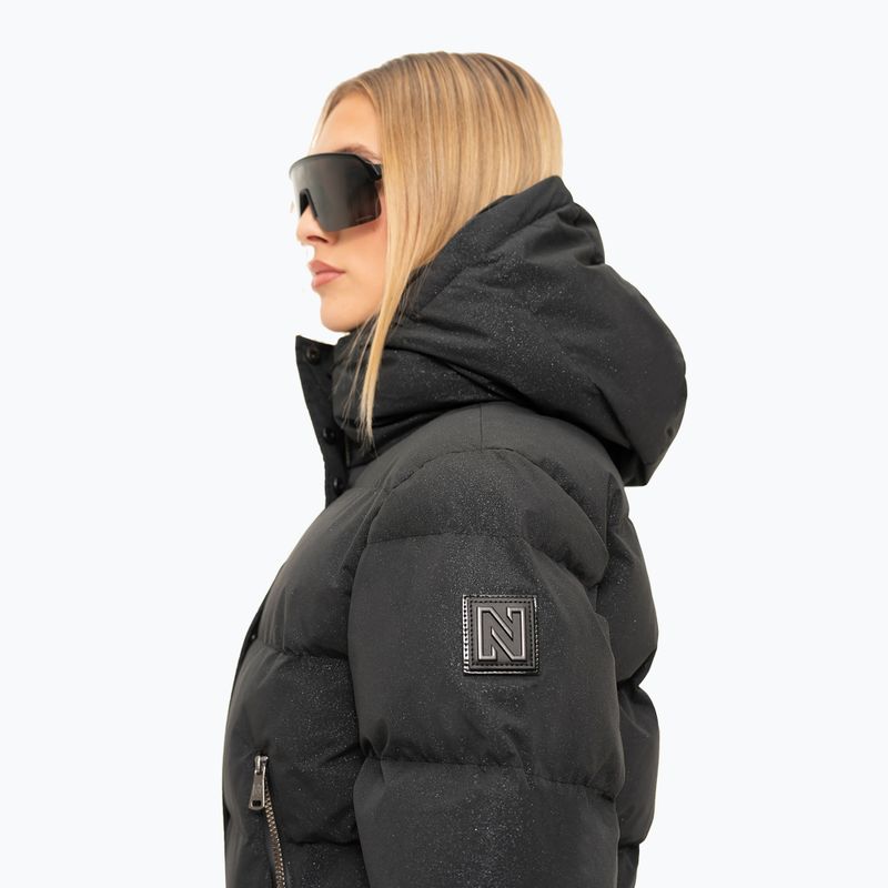 Women's ski jacket Nikkie Numa Glitter black 2