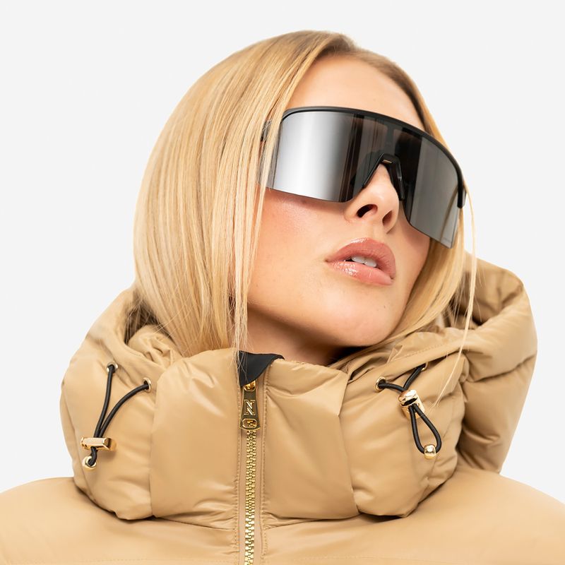 Women's ski jacket Nikkie Nafferton hummus 3