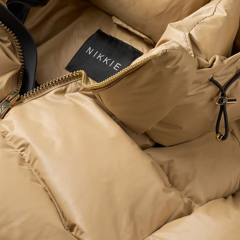 Women's ski jacket Nikkie Nafferton hummus 8