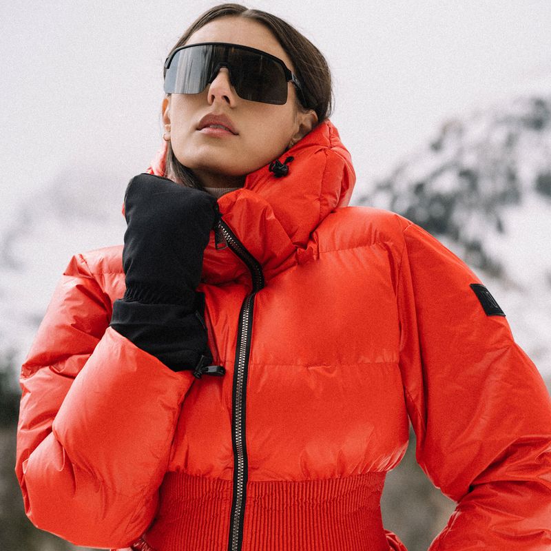 Women's ski jacket Nikkie Nafferton racing red 8