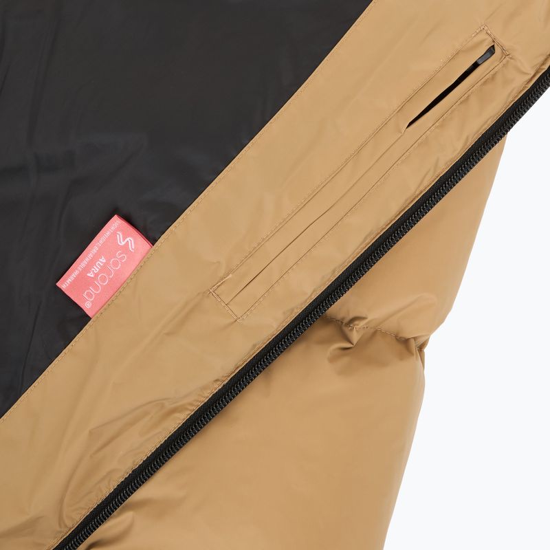 Women's ski jacket Nikkie Nortgrove Puffer hummus 8