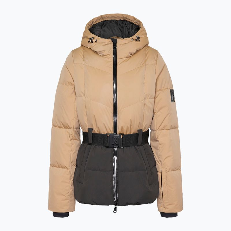Women's ski jacket Nikkie Nateland Contrast hummus 6