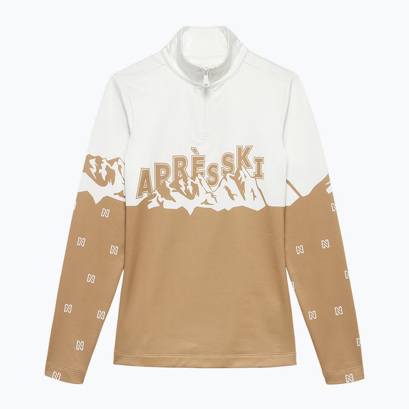 Women's ski sweatshirt Nikkie Nantes Apres Ski Pully hummus 3