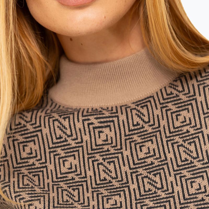 Women's ski sweatshirt Nikkie Narrows Pull camel 3