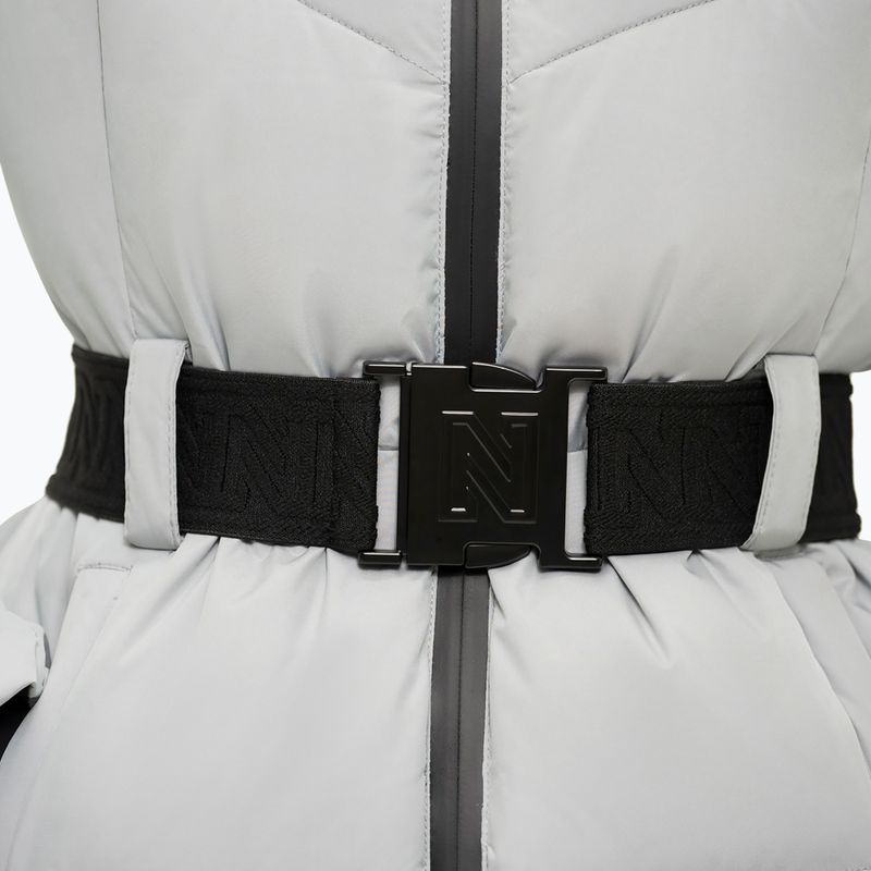 Women's ski jacket Nikkie Nateland Metal silver 3