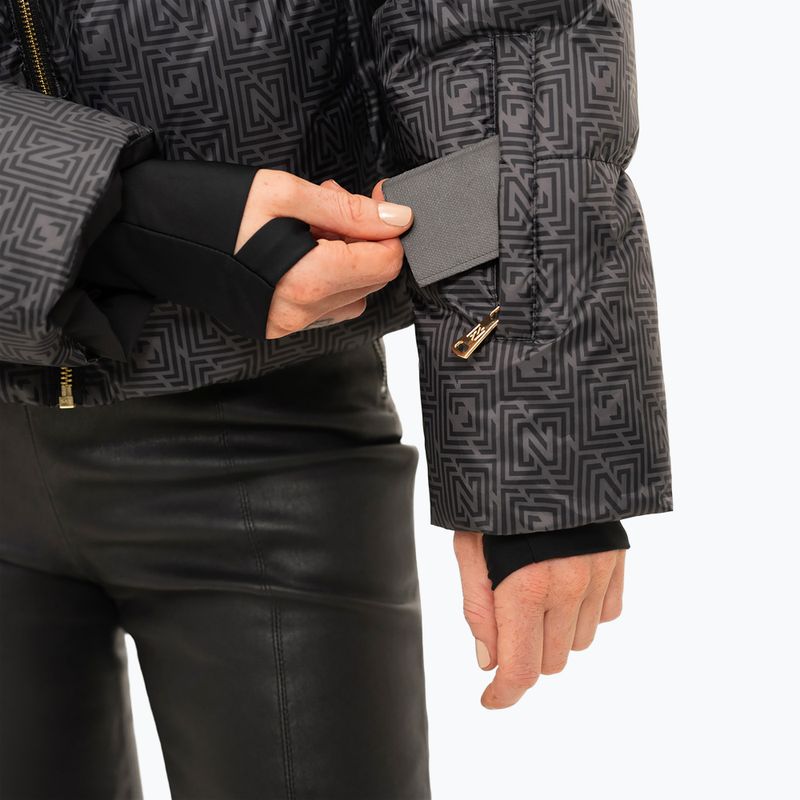 Women's ski jacket Nikkie Newport Logo black 3