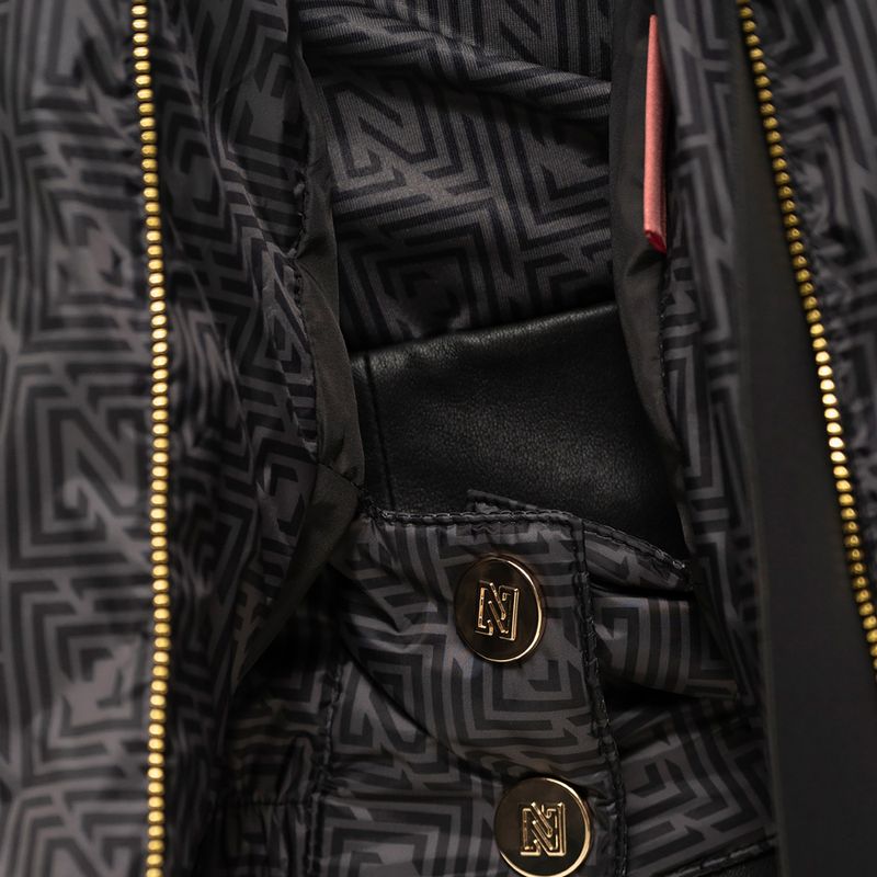 Women's ski jacket Nikkie Newport Logo black 4