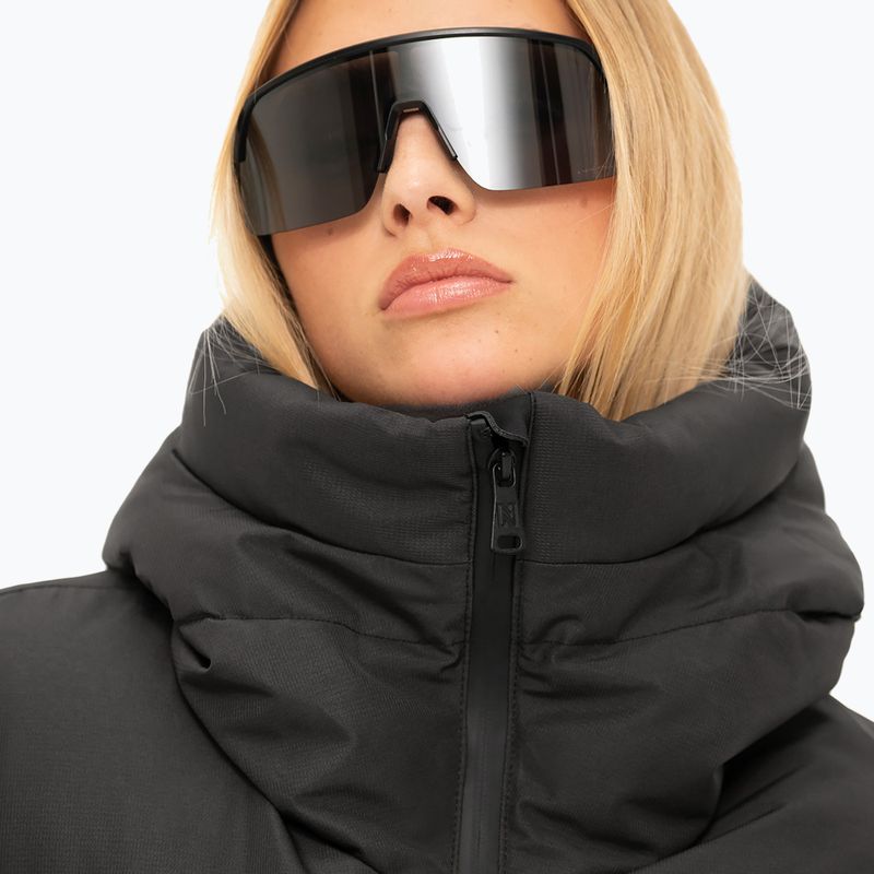 Women's ski jacket Nikkie Newport Melange black melange 2