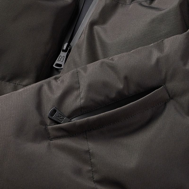 Women's ski jacket Nikkie Newport Melange black melange 6