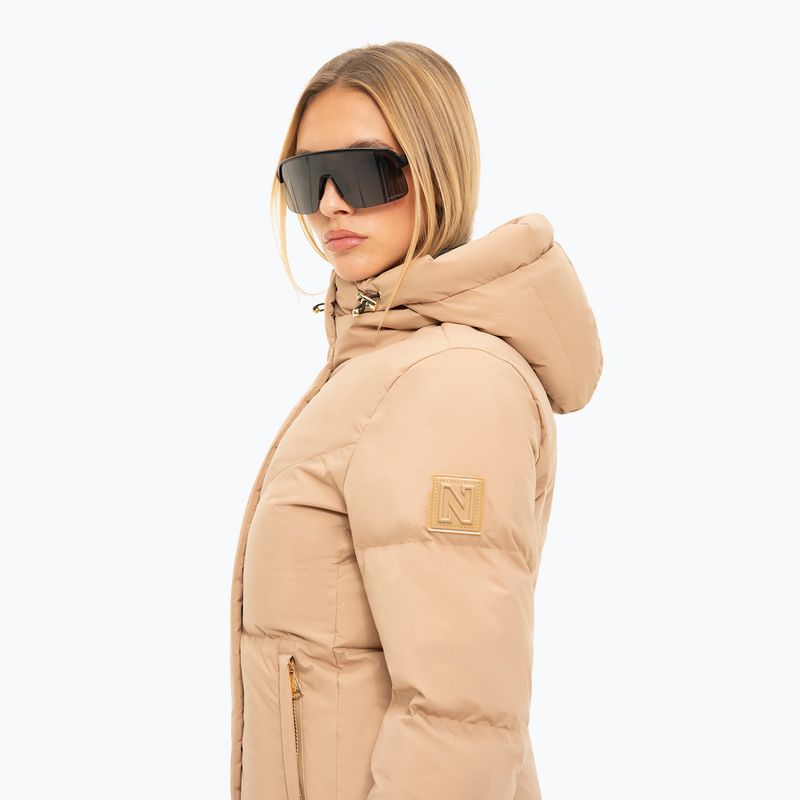 Women's ski jacket Nikkie Nasher hummus 2