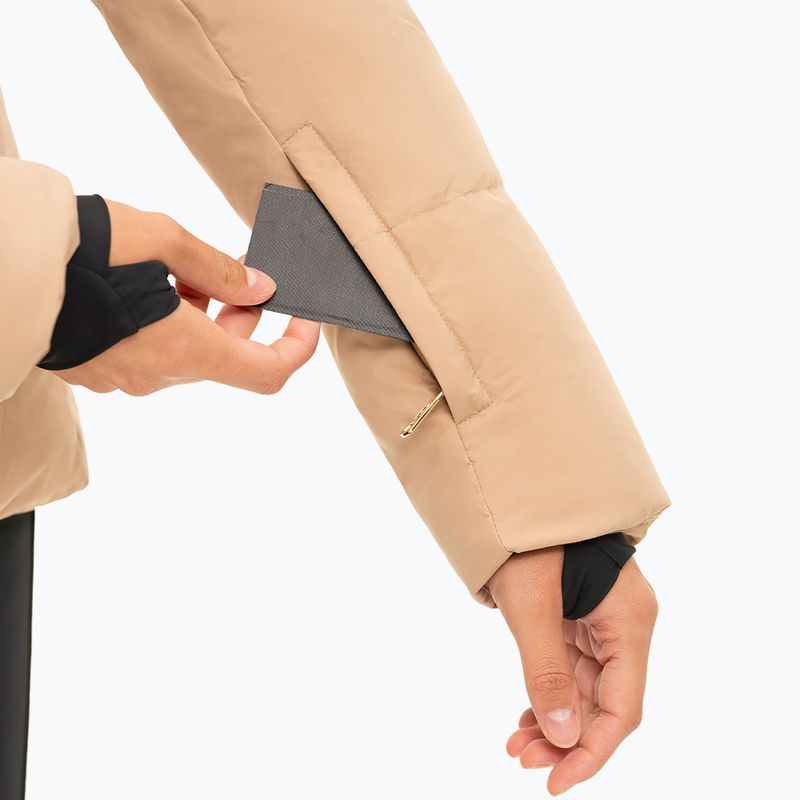 Women's ski jacket Nikkie Nasher hummus 4