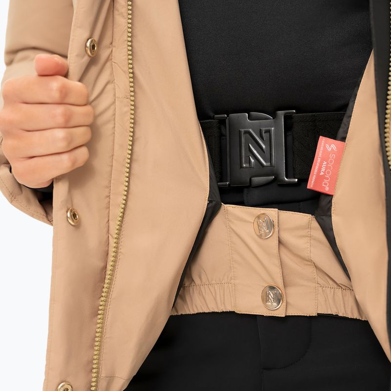 Women's ski jacket Nikkie Nasher hummus 5