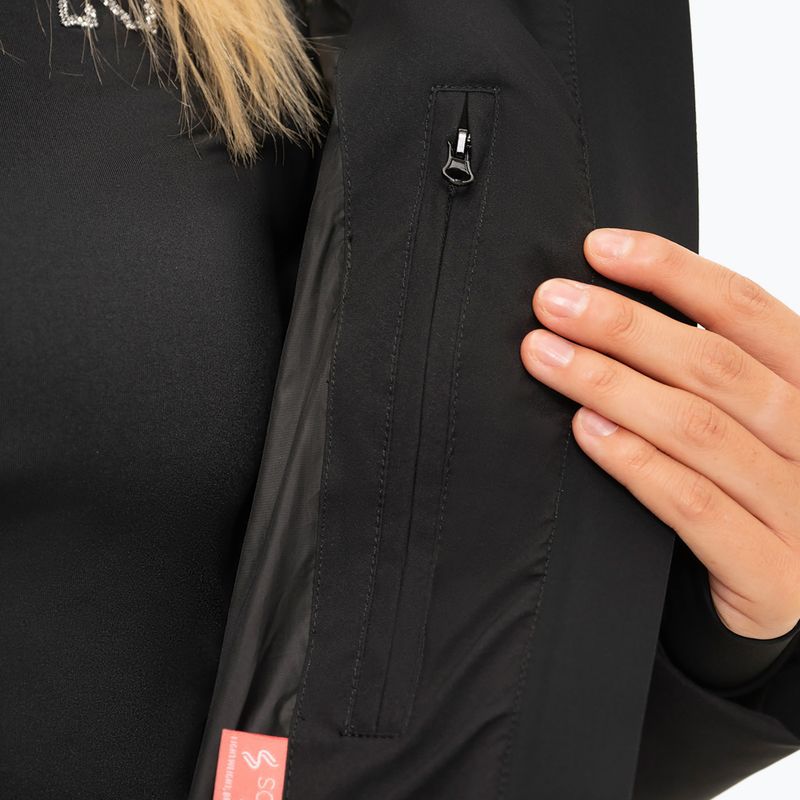 Women's ski sweatshirt Nikkie Gumeko Ski black 4