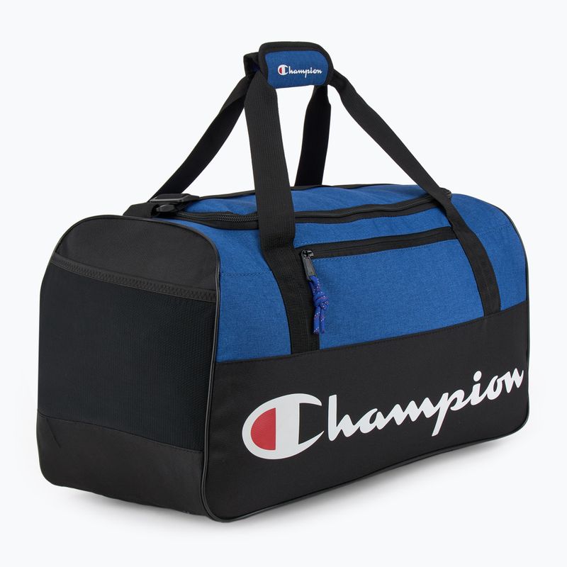 Champion Utility Duffel training bag black/ blue 2