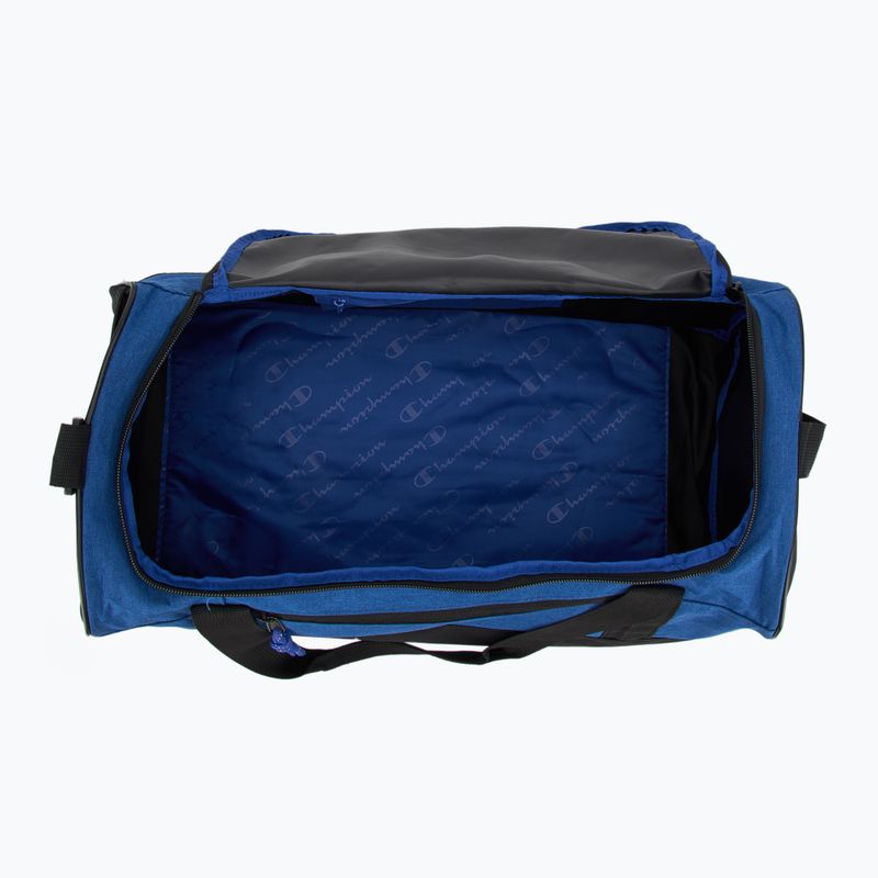 Champion Utility Duffel training bag black/ blue 4