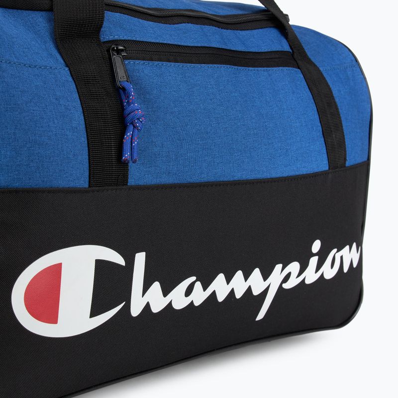 Champion Utility Duffel training bag black/ blue 5
