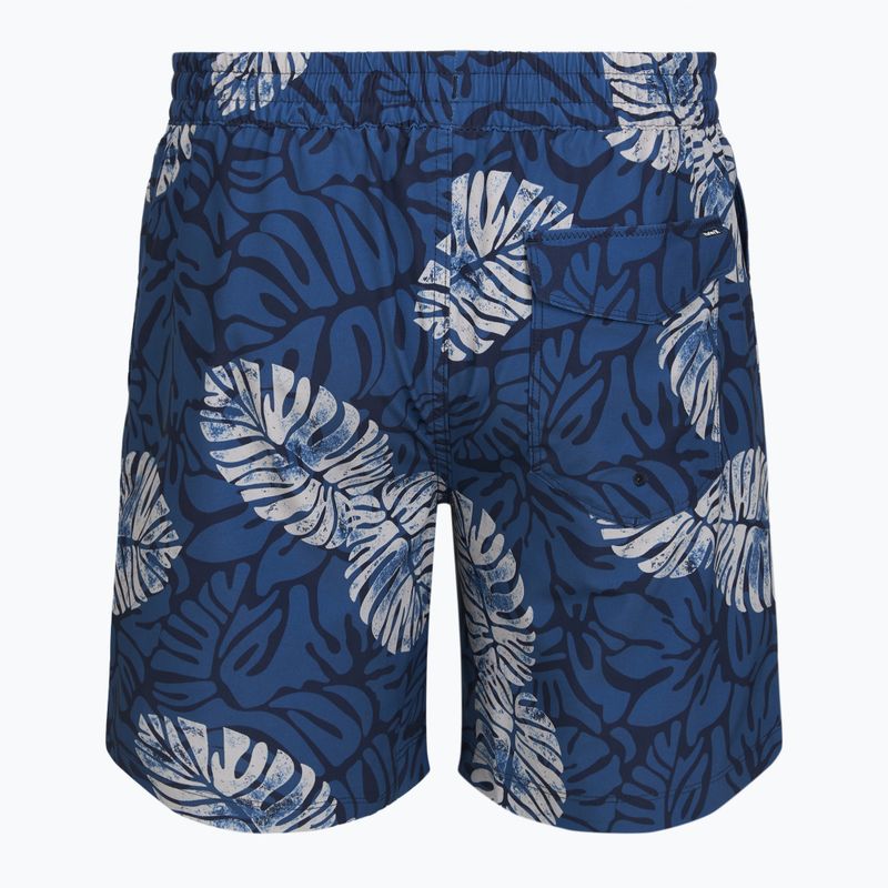 Men's swim shorts Hurley Dypsis Leaves Volley Swim Short Navy 2