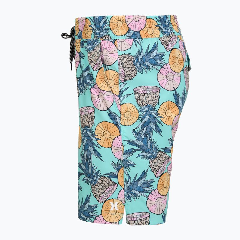 Men's swim shorts Hurley Bahia Volley Swim Short Blue/Aqua 3
