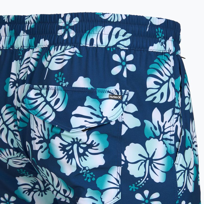 Men's swim shorts Hurley Colorado Volley Swim Short blue/black 4