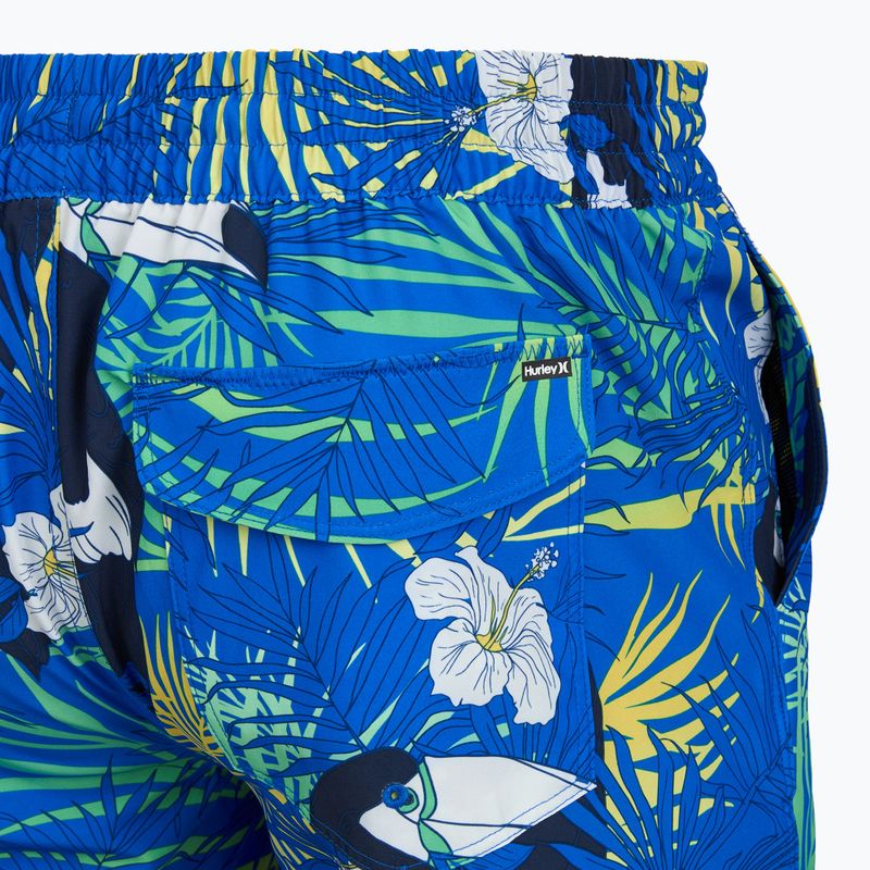 Men's swim shorts Hurley Cuba Volley Swim Short Blue 4